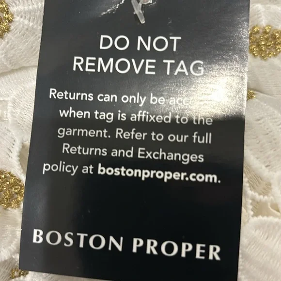 NWT Ladies Boston Proper Lace & Bead Dress - Picture 2 of 2